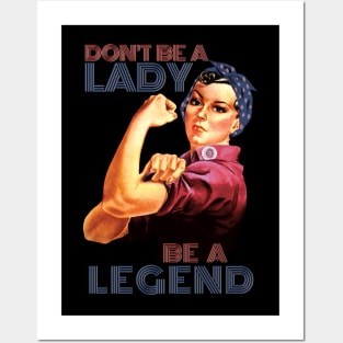 Vintage Strong Woman Posters and Art